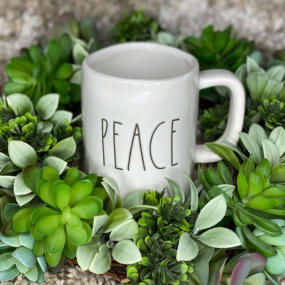 Rae Dunn Peace mug